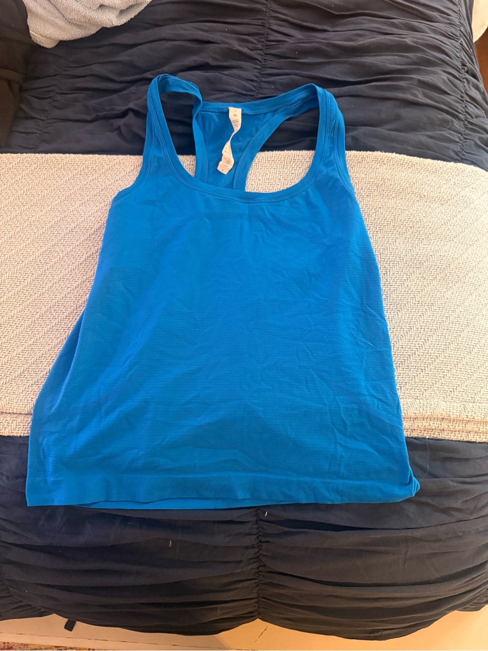 lululemon athletica Bright Blue Racerback Tank